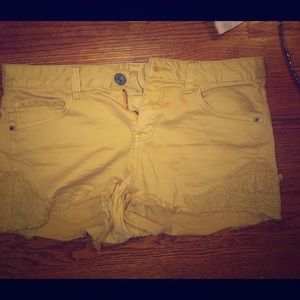 Yellow Vanilla Star Shorts
